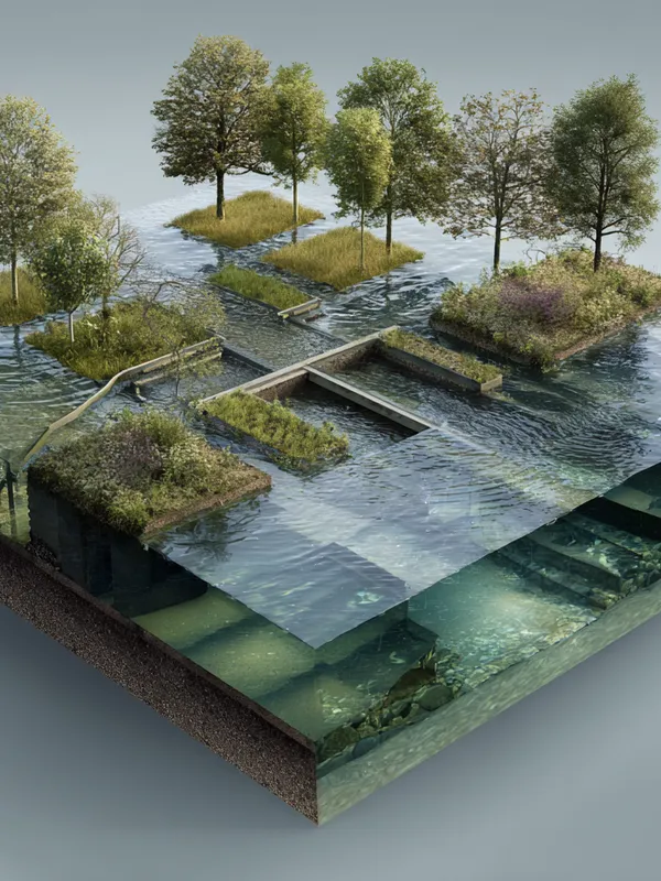 Detailed SuDS infrastructure design